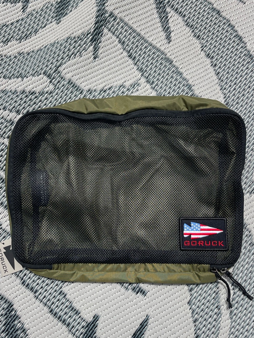GORUCK 10L PACKING CUBE RANGER GREEN NEW MESH